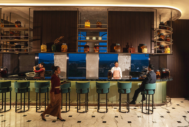 SECT4 – LANSCAPE 3 resize Angkasa Bar on the 23rd floor offers crafted cocktails, Sora experience, elevated dining and panoramic views of Sihanoukville.